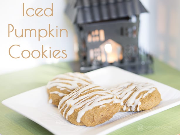 Iced Pumpkin Cookies – Recipe