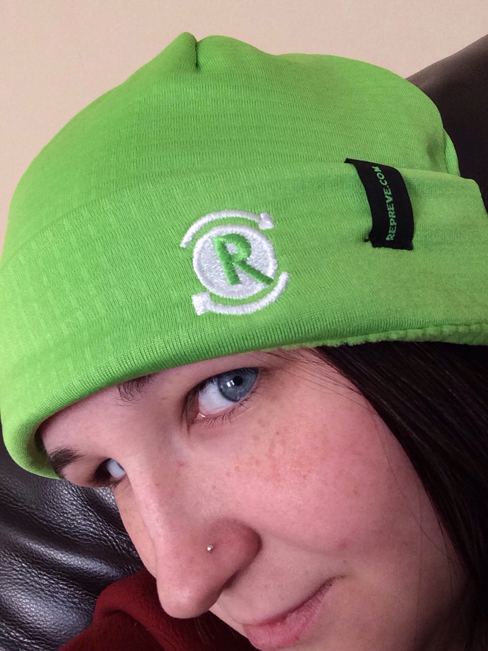 Repreve Recycled Turn It Green Beanie