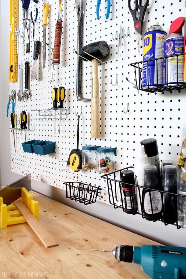 garage tool organization 