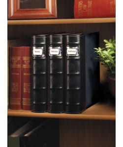 CD / DVD Storage binders that look like books