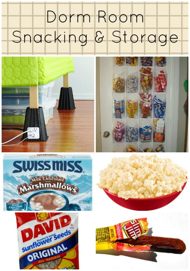 Dorm Snacking and Storage