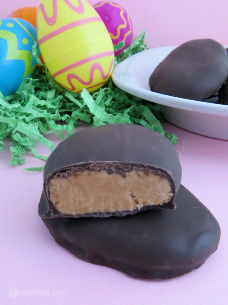 Chocolate Peanut Butter Eggs – Reese’s Copycat