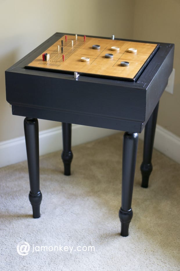 Upcycled Game Table