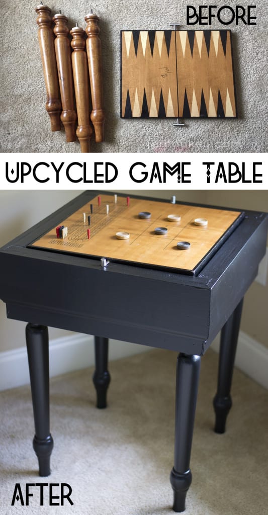 Upcycled Game Table
