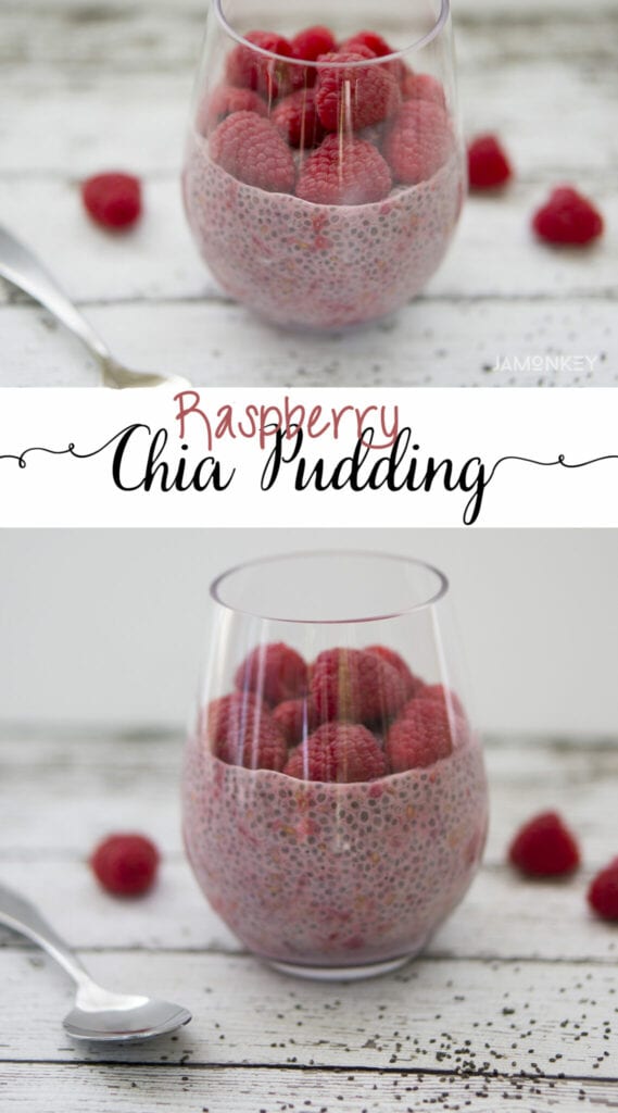 Raspberry Vanilla Chia Pudding