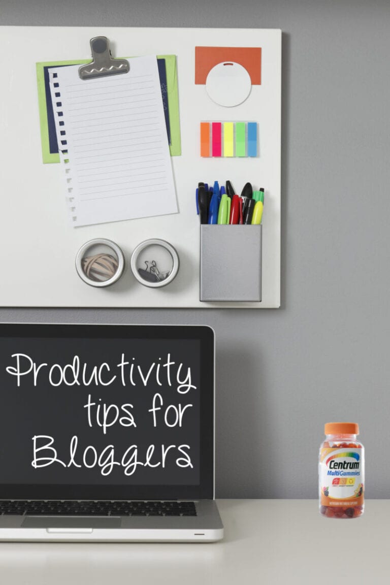 Productivity Tips for Bloggers
