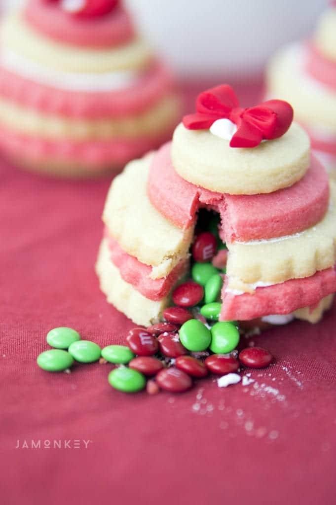 3D Hidden Surprise Ornament Cookies