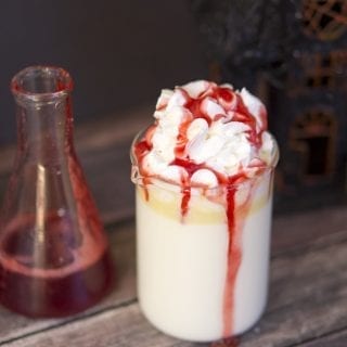 White Hot Chocolate with Vampire Blood