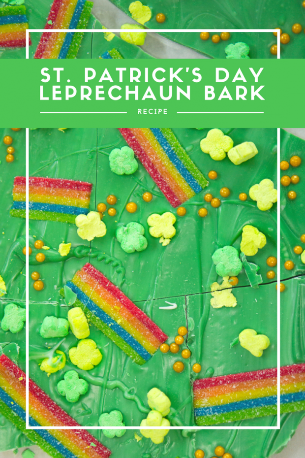 St. Patrick's Day Leprechaun Bark