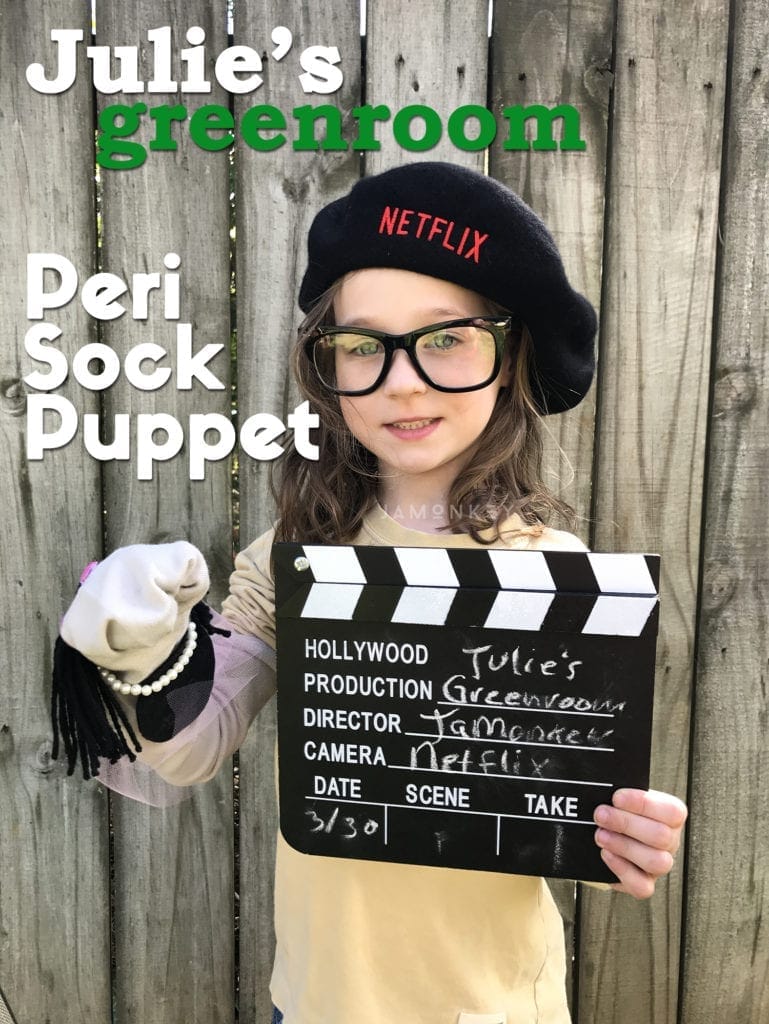 Introduce Your Children to the Arts - Julie's Greenroom Peri Sock Puppet