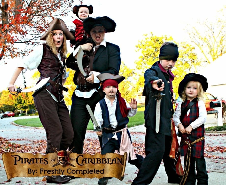 Pirates of the Caribbean Family Costume