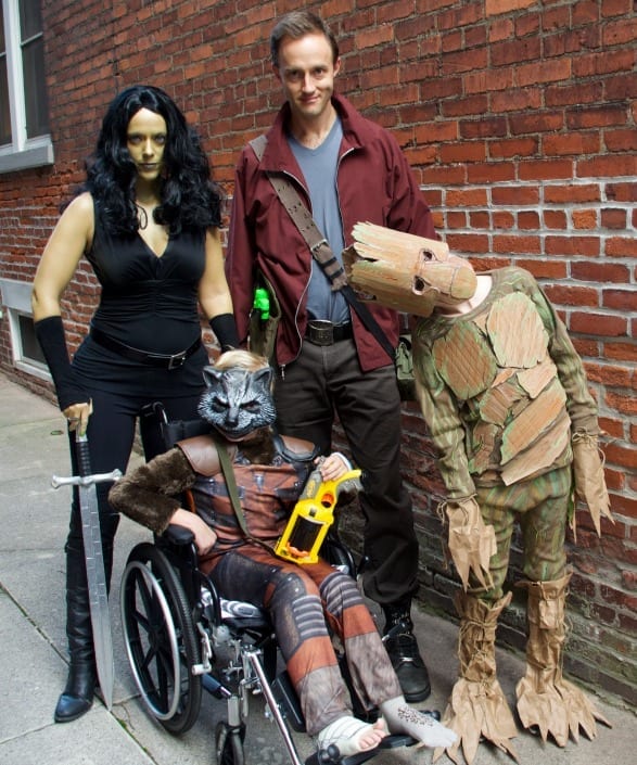 Guardians of Galaxy Family Costume Ideas
