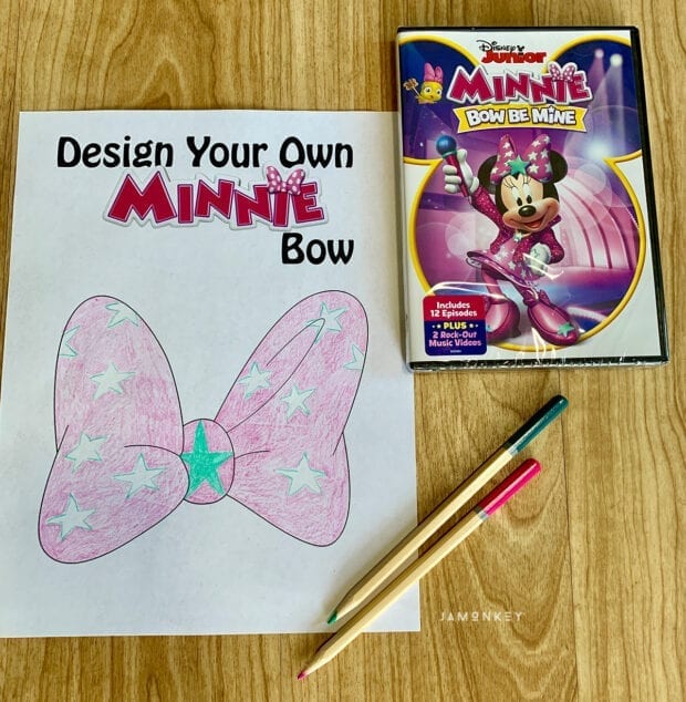 Minnie Mouse Bow Printable