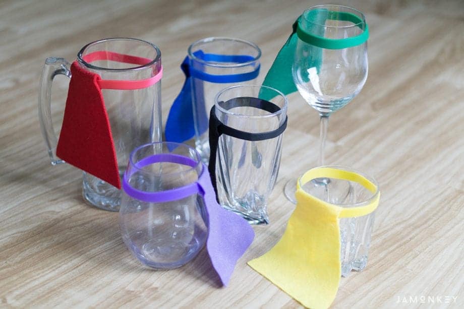DIY Cape Drink Markers