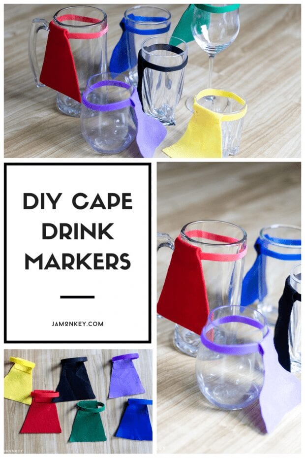 DIY Cape Drink Markers