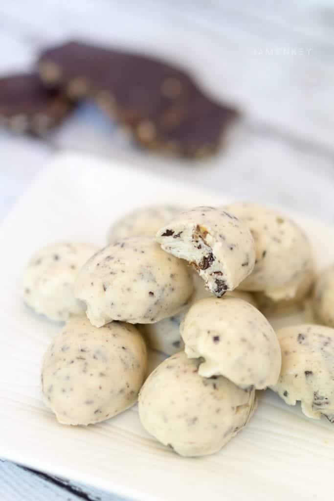 Keto Chocolate Hazelnut Protein Fat Bombs