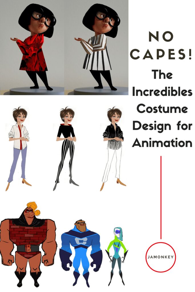 No Capes! The Incredibles Costume Design for Animation
