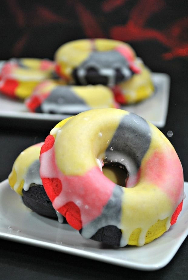 Incredibles Themed Glazed Donuts