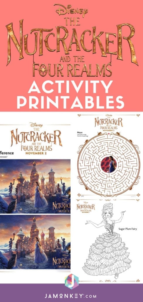The Nutcracker and the Four Realms Activity Printables