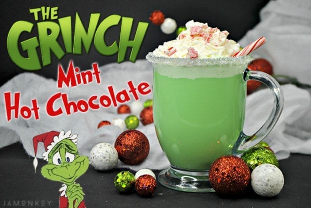 The Grinch Mint Hot Chocolate