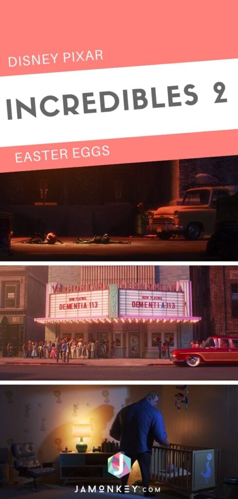 All of Disney Pixar Incredibles 2 Easter Eggs