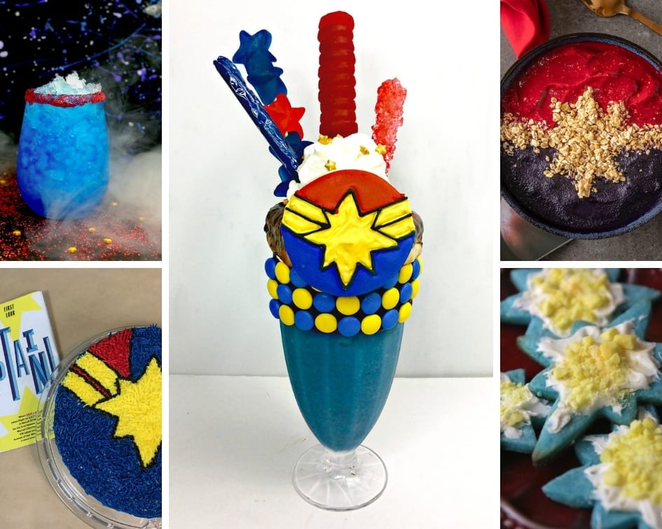 Captain Marvel Food and Drinks