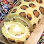 Cheetah Rolled Cake