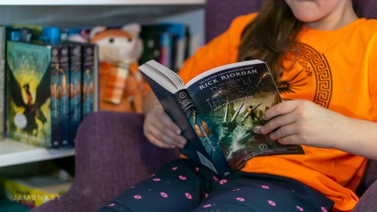 DIY Percy Jackson Camp Half-Blood Shirt and Summer Reading Challenge