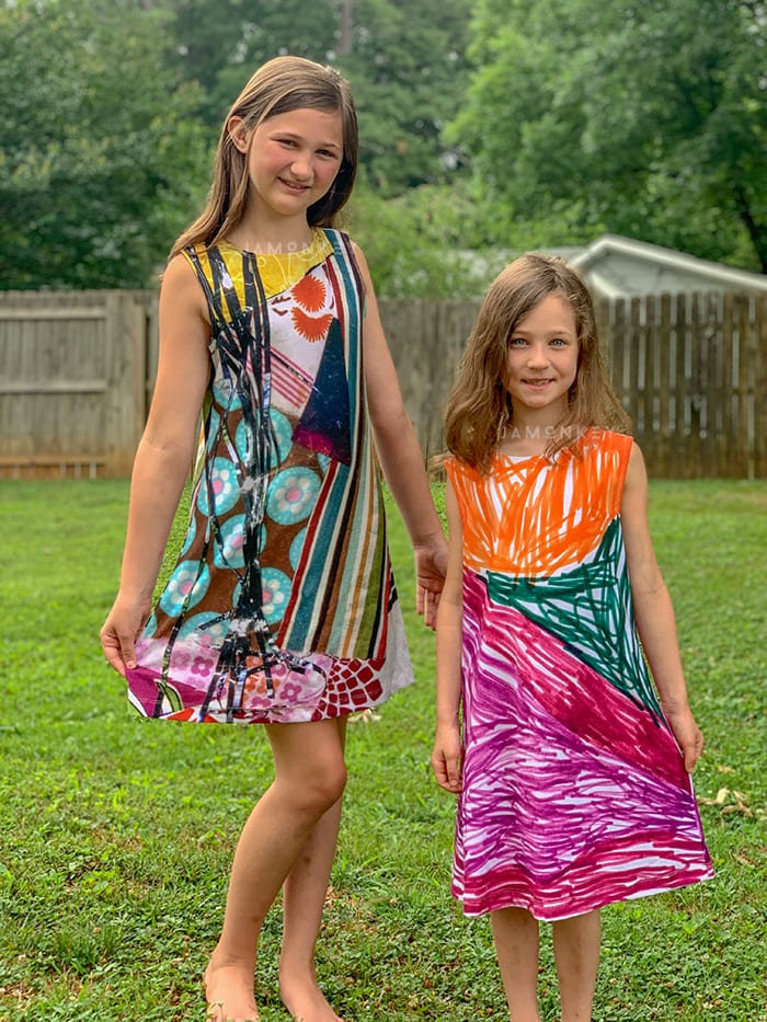 Dresses designed by kids