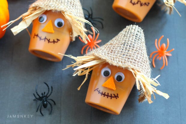 Scarecrow Pudding Cups
