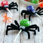 Spooky Spider Lollilipops
