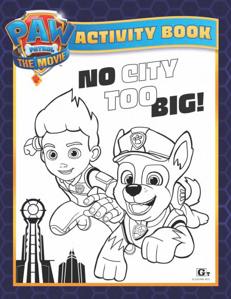 PAW Patrol Movie Review and Activity Printables