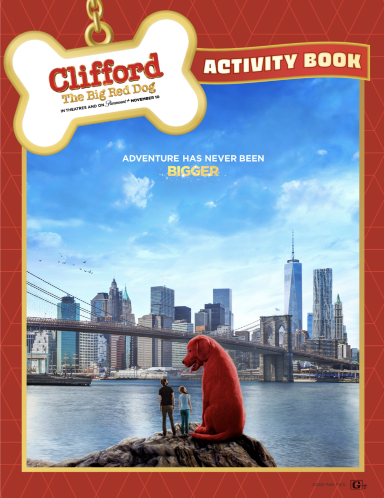 Clifford the Big Red Dog Activity Sheets
