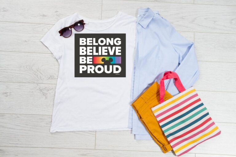 Disney Pride Printable T-Shirt Iron-Ons