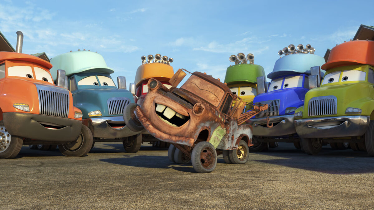 CARS ON THE ROAD Mater